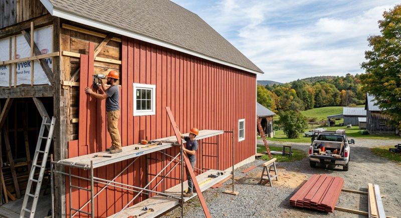 Barn Siding Installation in Graham, NC