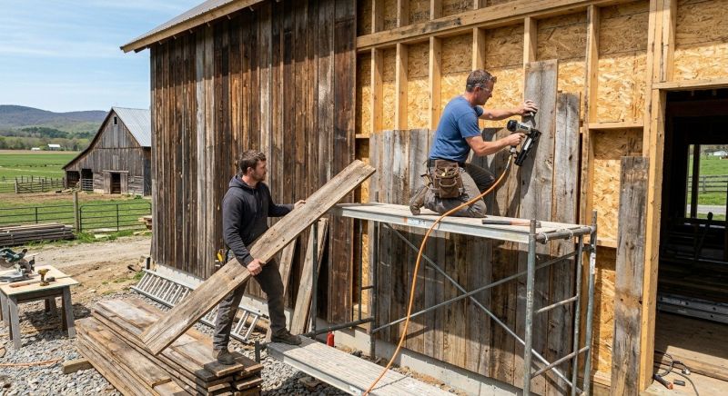 Barn Siding Installation in Robbins, NC