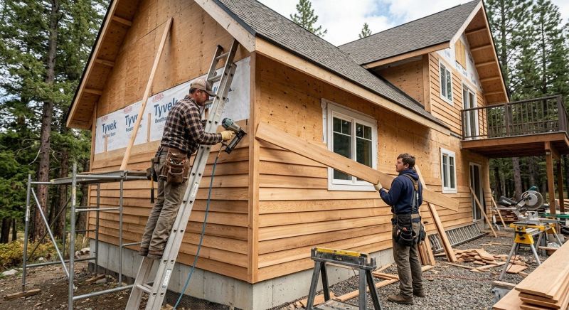 Cedar Siding Installation in Randolph County, NC