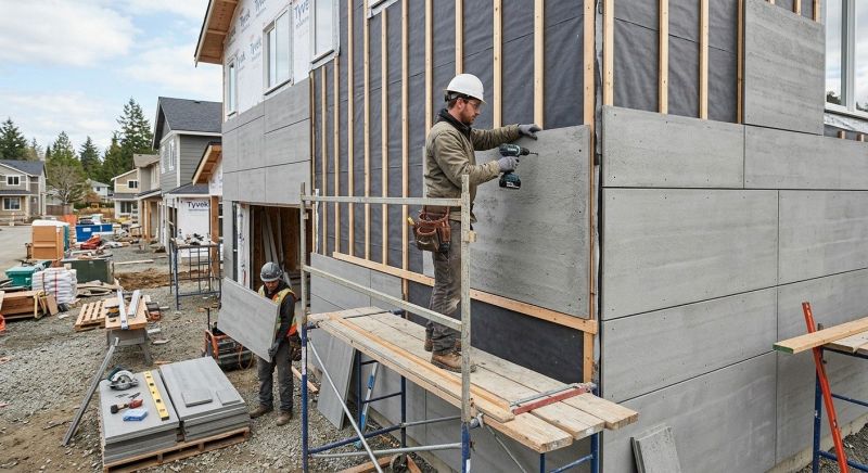 Cement Siding Installation in Graham, NC