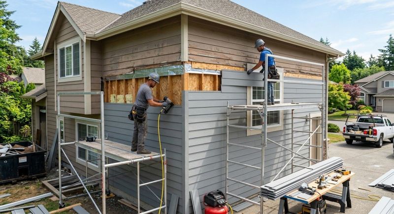 Cement Siding Replacement in Bear Creek, NC