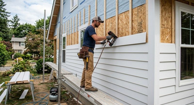 Clapboard Siding Installation in Chatham County, NC