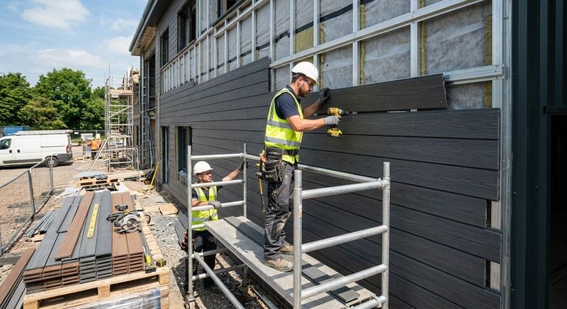 Composite Siding Installation in Carrboro, NC