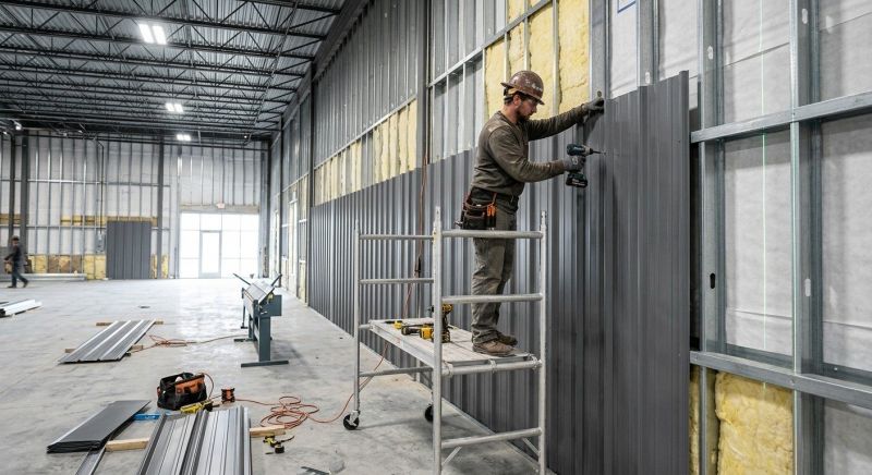 Corrugated Siding Installation in Chatham County, NC