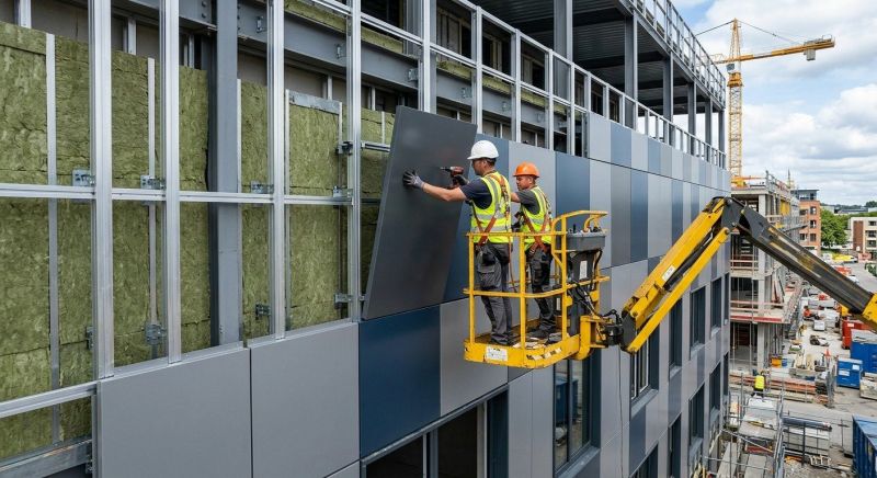 Facade Cladding Installation in Chatham County, NC