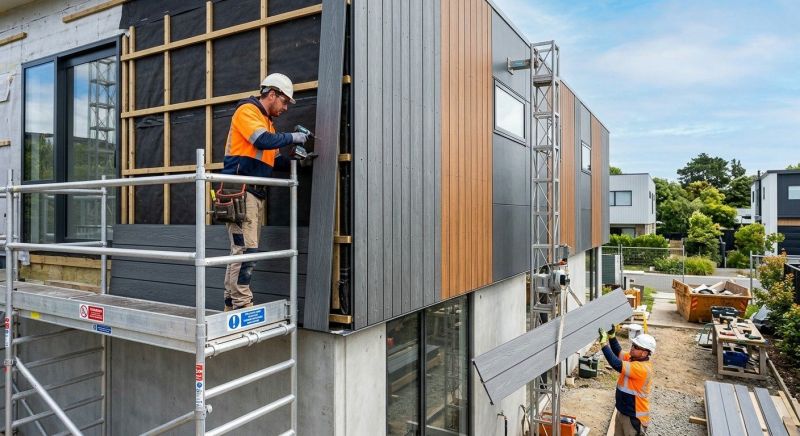 Facade Cladding Installation in Chatham County, NC