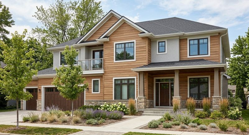 Faux Wood Siding Installation in Sanford, NC
