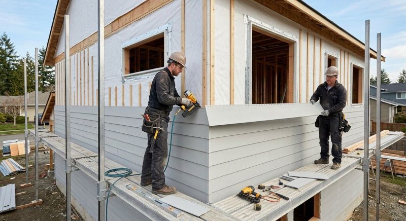Fiber Cement Installation in Haw River, NC