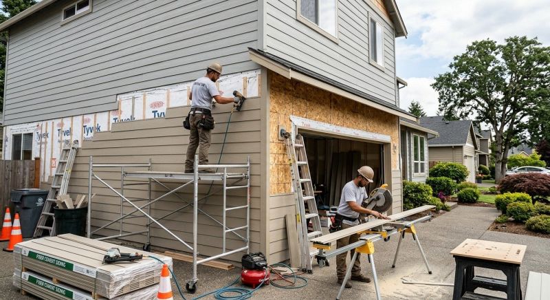 Fiber Siding Installation in Asheboro, NC