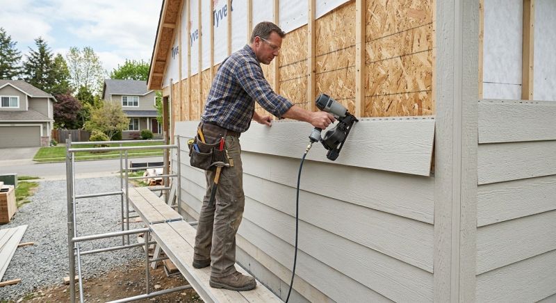 Fiber Siding Installation in Chatham County, NC