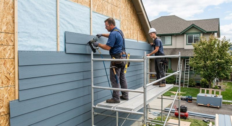 Fiber Siding Installation in Liberty, NC