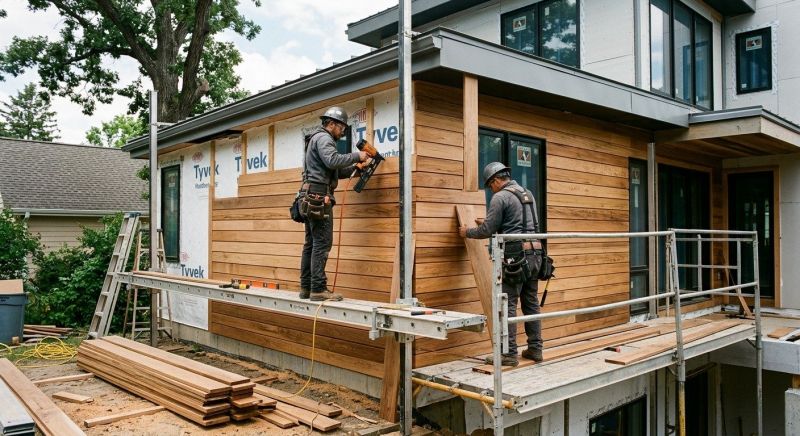 Hardwood Siding Installation in Liberty, NC