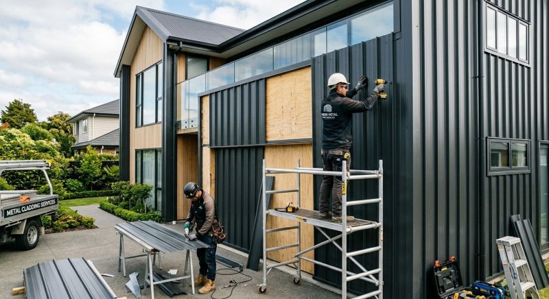 Metal Cladding Installation in Chatham County, NC