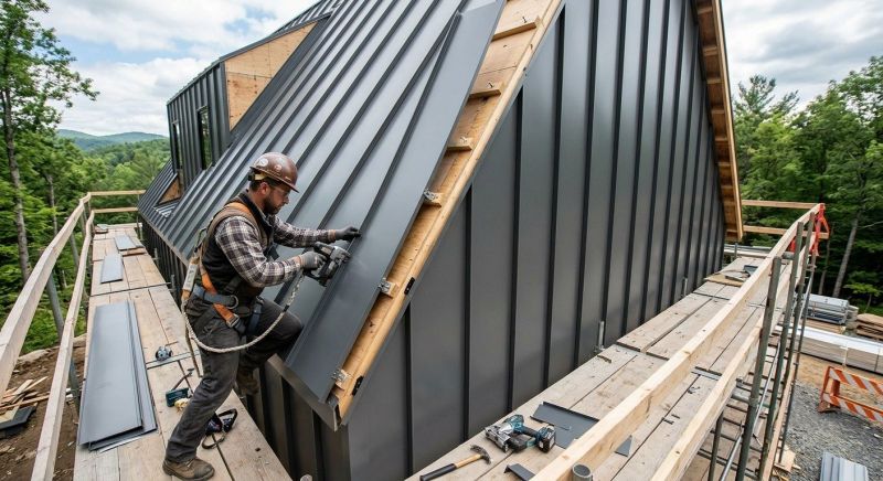 Metal Siding Installation in Pittsboro, NC