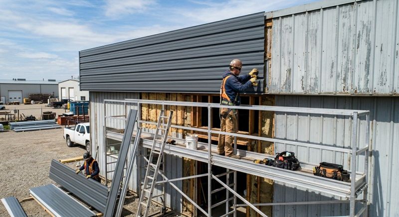 Metal Siding Replacement in Robbins, NC