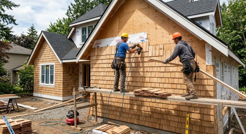 Shake Siding Installation in Haw River, NC