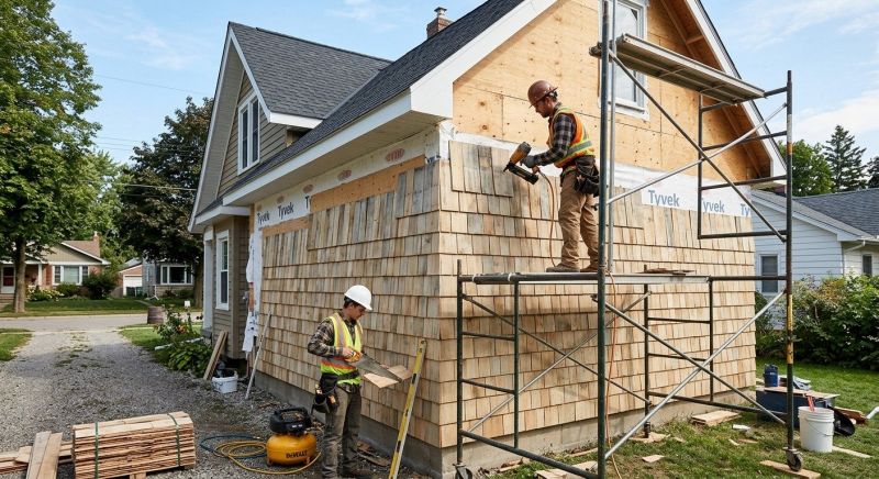 Shake Siding Installation in Randolph County, NC