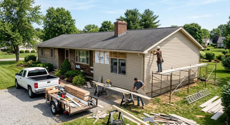 Vinyl Cladding Installation in Chatham County, NC