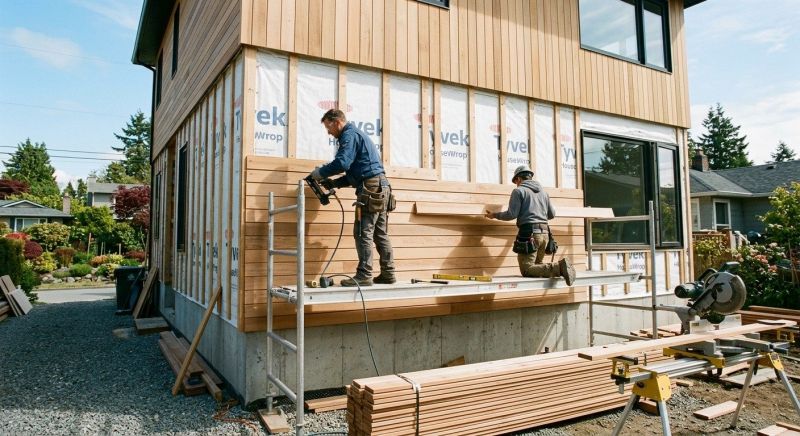 Wood Cladding Installation in Ramseur, NC
