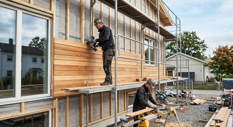 Wood Plank Siding Installation in Chatham County, NC