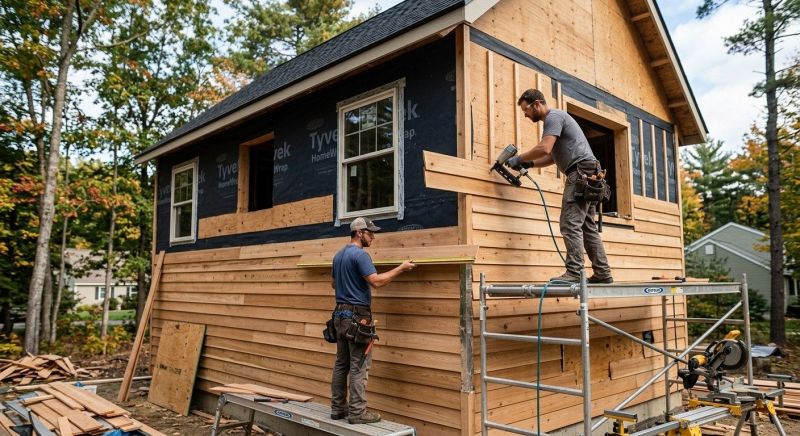 Wood Siding Installation in Pittsboro, NC
