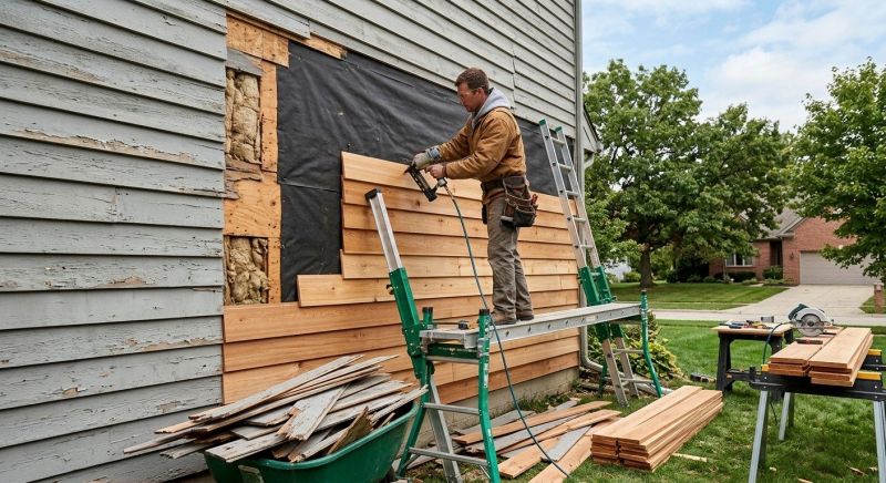 Wood Siding Installation in Robbins, NC