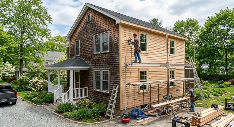 Wood Siding Replacement in Moncure, NC