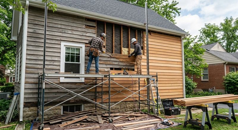 Wood Siding Replacement in Randolph County, NC