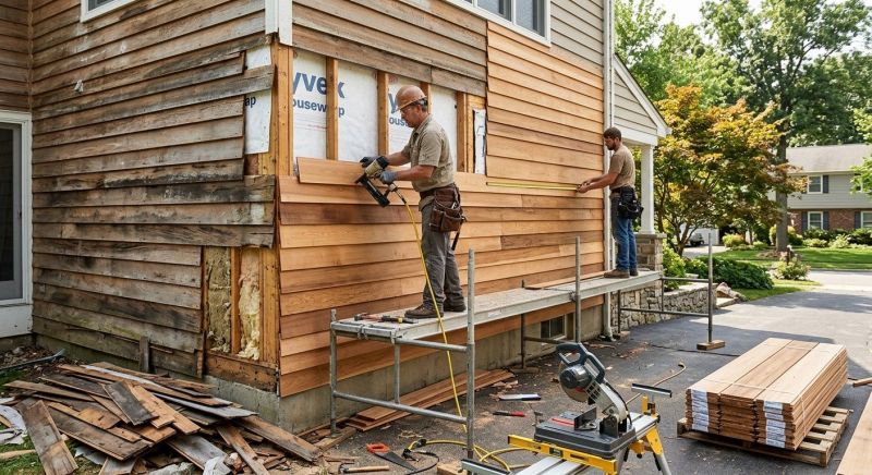 Wood Siding Service in Randolph County, NC